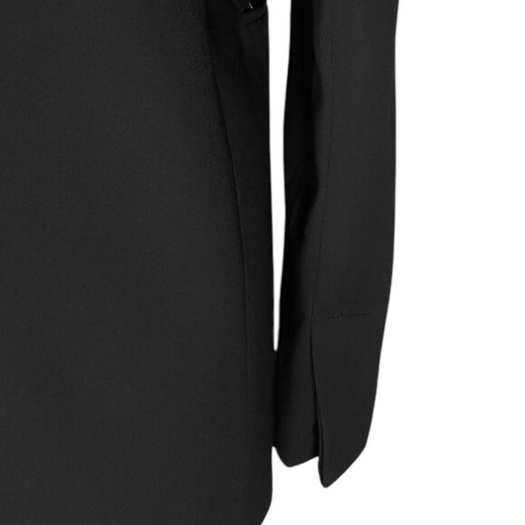 Madewell Women's Blazer Black Double Breasted Snap Button Office Suit Jacket 8 - Picture 10 of 10